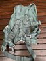 F-16 fighter pilot harness with special closure on it