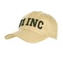 40 x quality Baseball caps 101 INC 3D Khaki for SALE big price 