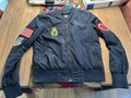 Flight jacket with USAF patches size Small