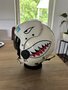 HGU-2A/P flight helmet 93rd Fighter Squadron Makos markings 