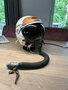 P-4A flight helmet + MBU-3/P oxygen mask  
