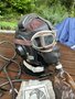 Russian Air Force SHLO-82 leather summer helmet 