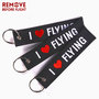 I love flying keyring keychain