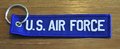 US AIR FORCE keychain keyring USAF keyring