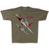 Red Tails Tuskegeen airmen T-Shirt P-51 Mustang shirt_