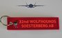 32nd Wolfhounds Soesterberg AB sleutelhanger_