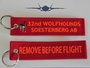 32nd Wolfhounds Soesterberg AB sleutelhanger_