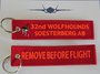 32nd Wolfhounds Soesterberg AB sleutelhanger_