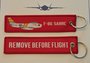 F-86 Sabre keyring keychain bagage label_
