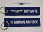 Luftwaffe German Air Force embroidered keyring Remove before flight schlusselanhanger_