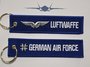 Luftwaffe German Air Force embroidered keyring keychain babage label_
