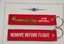 Remove before flight B-25 keychain_