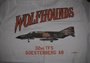 32nd TFS Wolfhounds white T-shirt  F-4E Phantom_