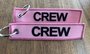 CREW Keyring Keychain embroidered_