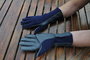 Nomex Fighter Pilot Gloves color Royal blue_