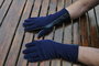 Nomex Fighter Pilot Gloves color Royal blue_