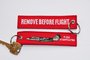 F-104 Starfighter KLu keyring keychain Remove Before Flight_