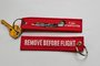 F-104 Starfighter KLu keyring keychain Remove Before Flight_