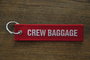 CREW BAGGAGE keychain keyring bagagelabel_