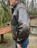 Avirex N.Y. brown leather A-2 flight bomber jacket_