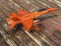 F-18 Hornet Mahogany wood handmade scale model_