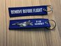 F-18 Hornet keychain keyring bagage label_