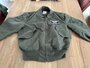 Nomex CWU-36/P flight jacket size Large 42-44 USAF name tag Oscar_