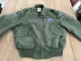 Nomex CWU-36/P flight jacket size Large 42-44 USAF name tag Stephen _