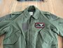 Nomex CWU-45/P flight jacket size Large USAF name tag_