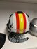 HGU-55/P flight helmet size large with Spanish Armada AV-8 Harrier pilot markings_