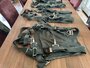 F-16 fighter pilot harnesses_