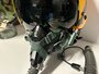 HGU-55/G flight helmet & MBU-5/P oxygen mask JaboG 32 Lechfeld AFB 1st Squadron Tiger painting_