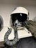 Gentex HGU-55/P flight helmet + MBU-12/P oxygen mask cover SAC marking _