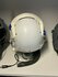HGU-2M/P flight helmet + MBU-5/P oxygen mask 4th Stormo markings Gold Visor_