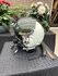 ZSh-3 flight helmet + ShZ-50 leather helmet + KM-32 oxygen mask Russian Air Force _