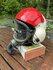US Firefighter flight helmet County of Los Angelost Fire Dept_