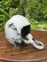 Gentex HGU-55/PG flight helmet size Medium + MBU-12/P oxygen mask Frecce Tricolori markings _