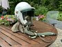 TK-1 high altitude flight helmet Chinese Air Force _