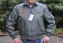 Embroidered CWU-36/P flight jacket 32nd TFS the Wolfhounds CNA Soesterberg_