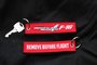 F-16 Keychain Keyring Remove before Flight Key Chain_