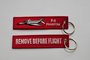 F-4 Phantom keychain keyring Remove Before Flight_