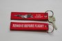 F-18 Hornet Keyring Remove before flight _