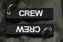 CREW Keyring Keychain embroidered_