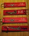 set 9: Remove Before Flight Keychains Keyrings Key Chains 4 different keyrings_