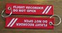 FLIGHT RECORD DO NOT OPEN keychain keyring_