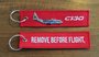 keyring C-130 Hercules Remove Before Flight embroided Key Chain Keychain_